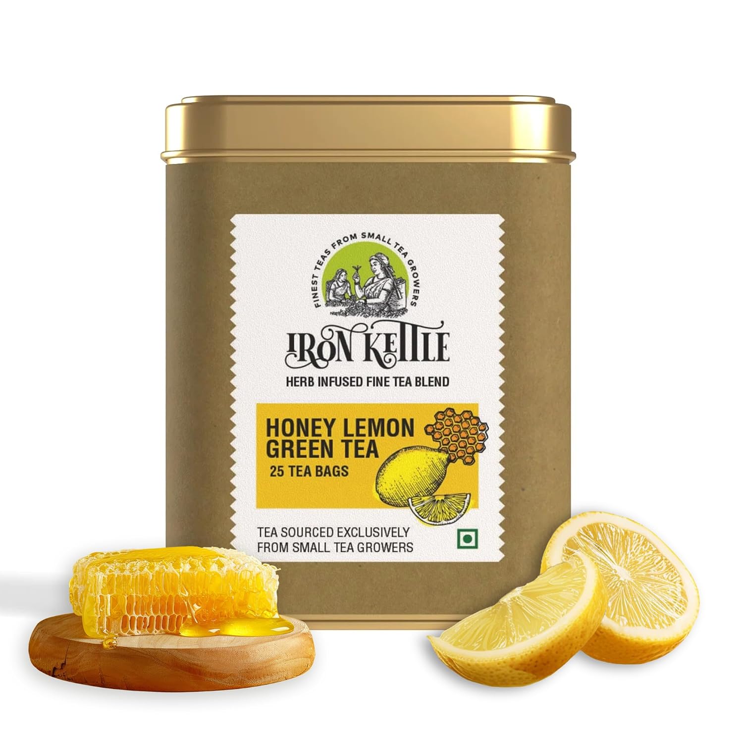Iron Kettle Honey Lemon Green Tea Image1