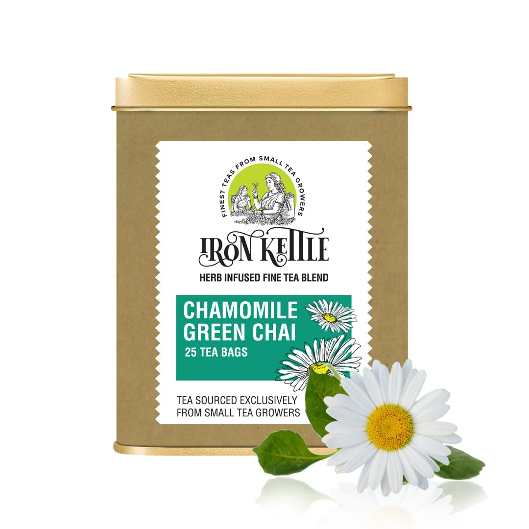 Iron Kettle Chamomile Green Tea Image1
