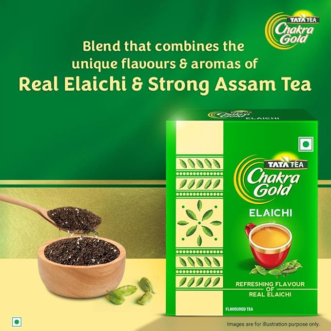 Tata Tea Chakra Gold Elaichi Dust Tea 250g3