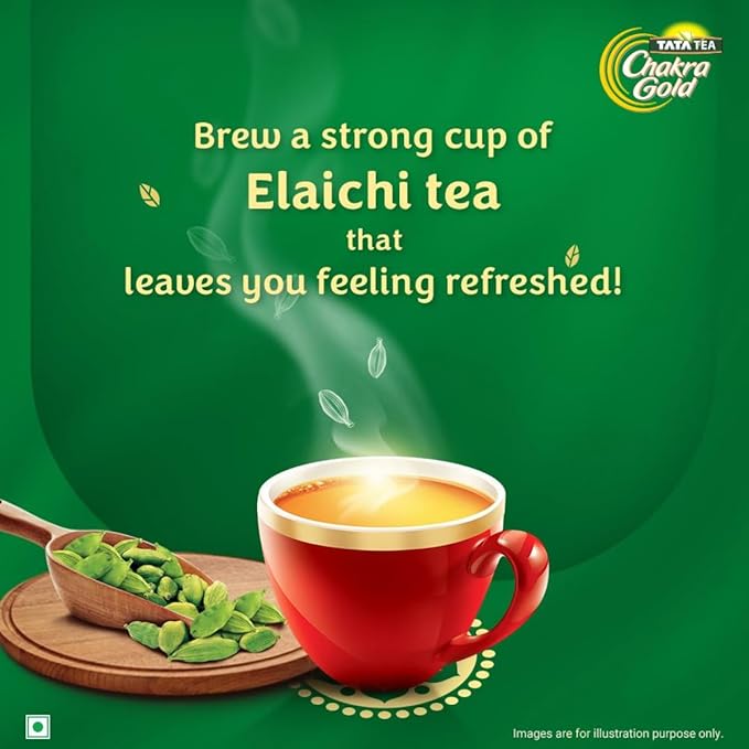 Tata Tea Chakra Gold Elaichi Dust Tea 250g4