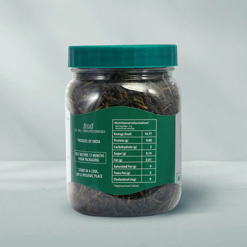 JIVRAJ9 PREMIUM GREEN TEA JAR image 125 grams4