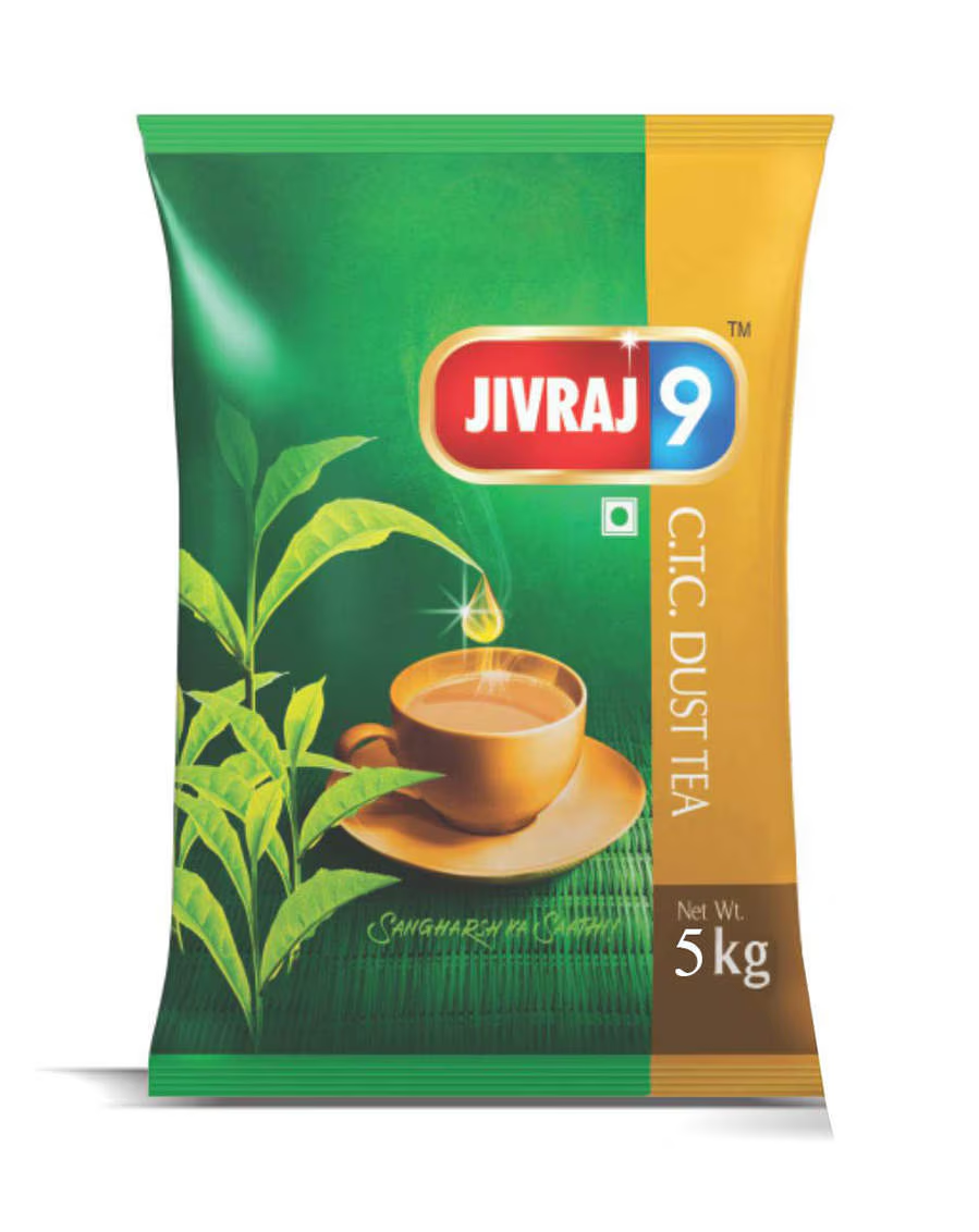 JIVRAJ9 DUST TEA POUCH PACK image 5000 grams