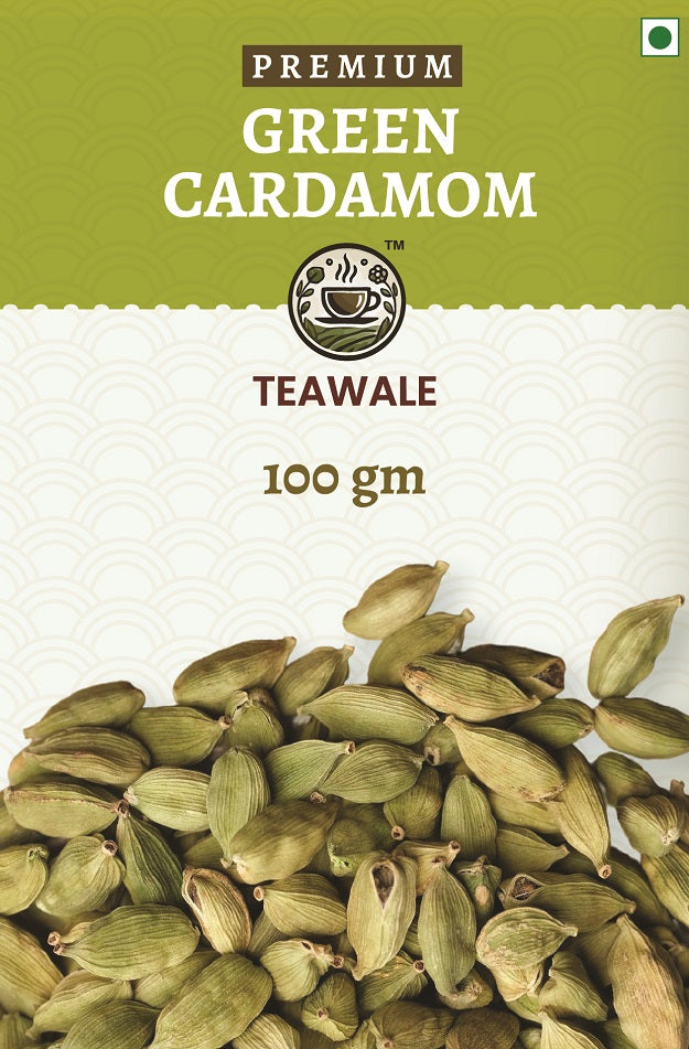 Premium Green Cardamom 100g front