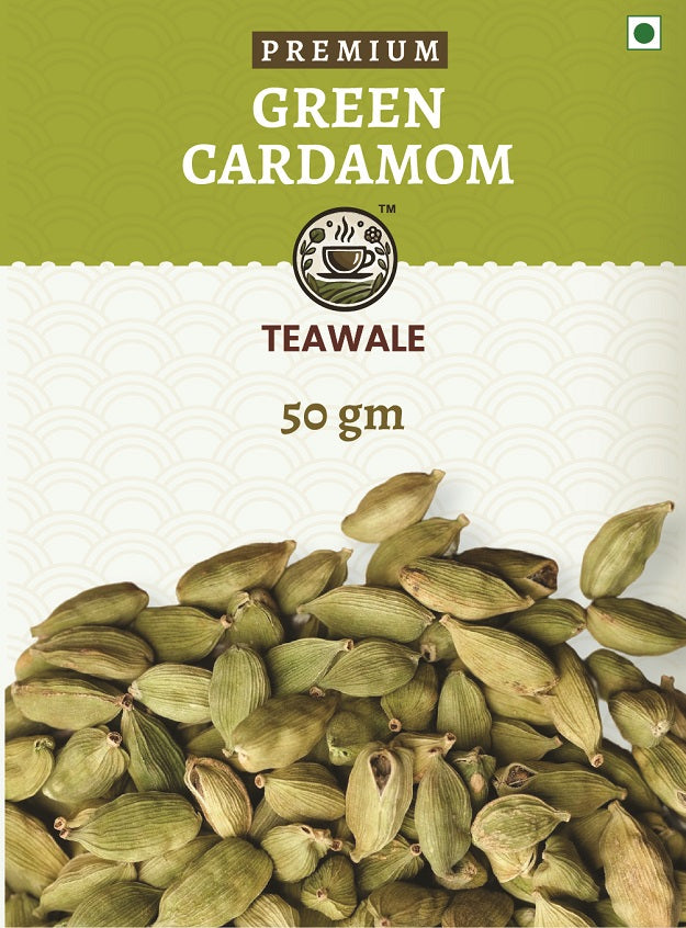 Premium Green Cardamom 50g front